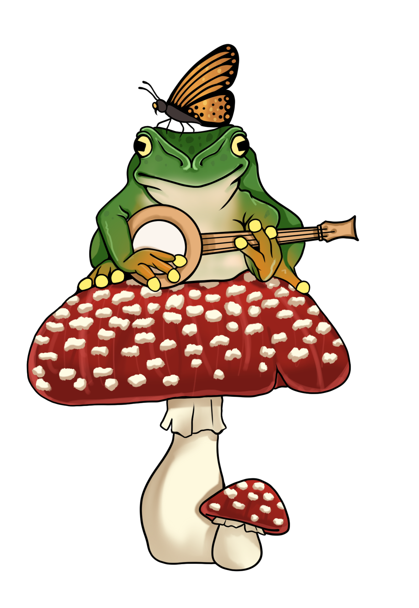 Mushroom Frog